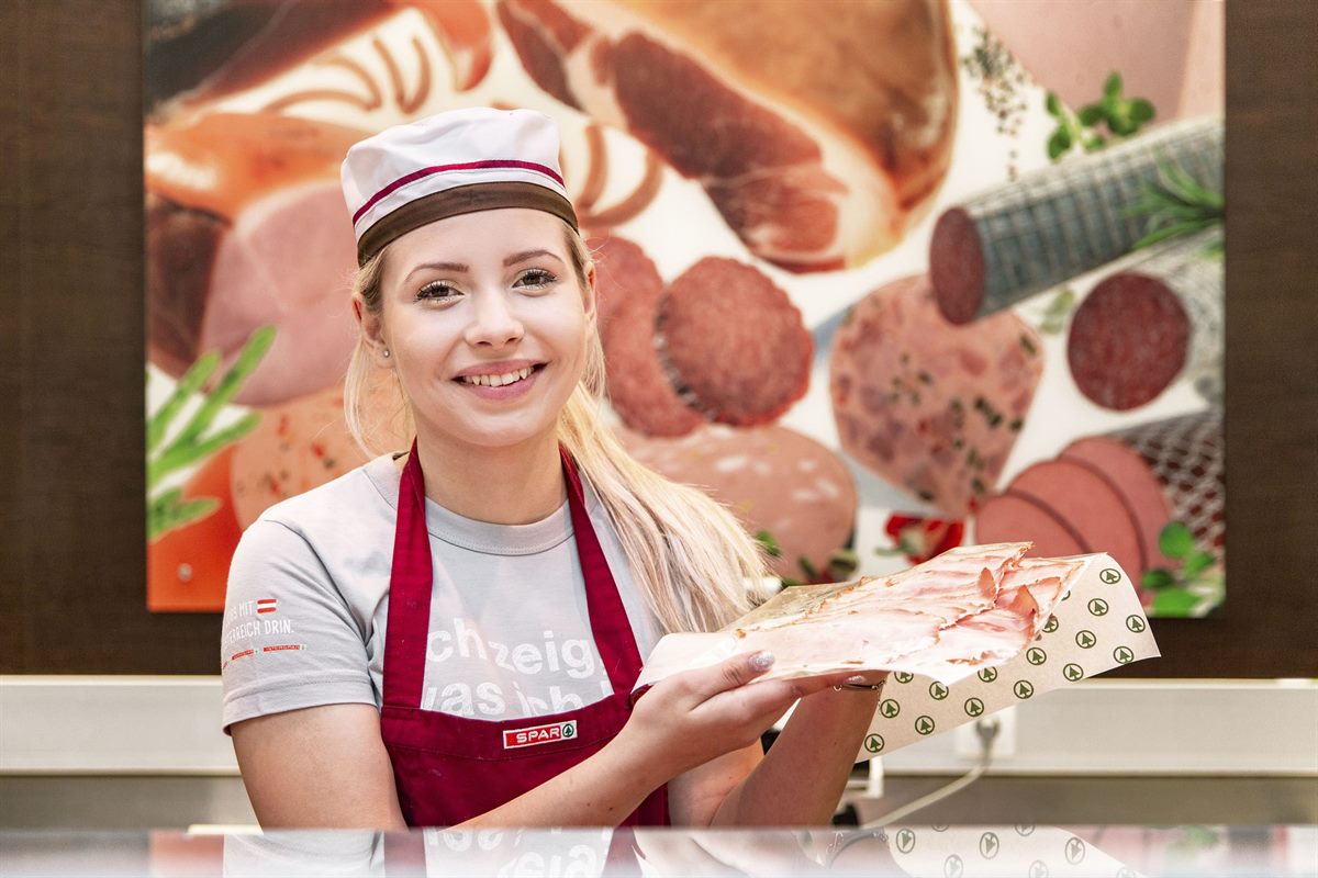 SPAR Lehrling Tamara