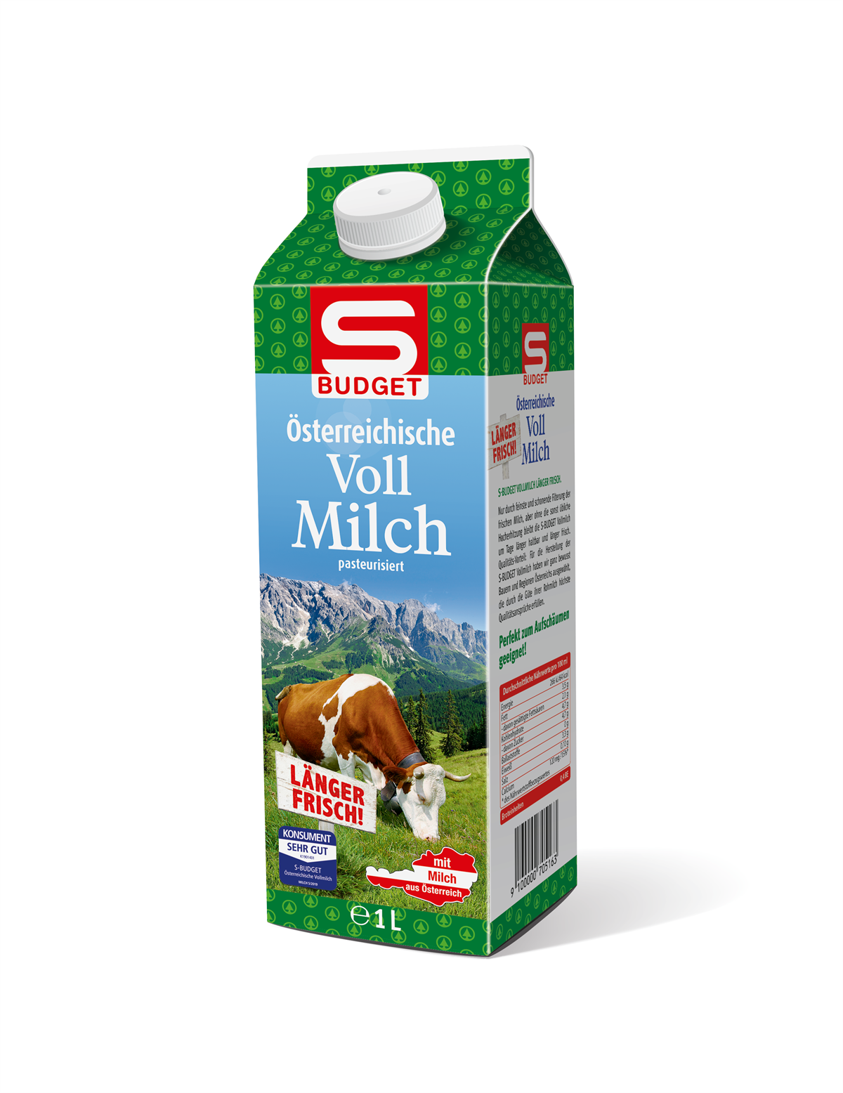 S-BUDGET Vollmilch