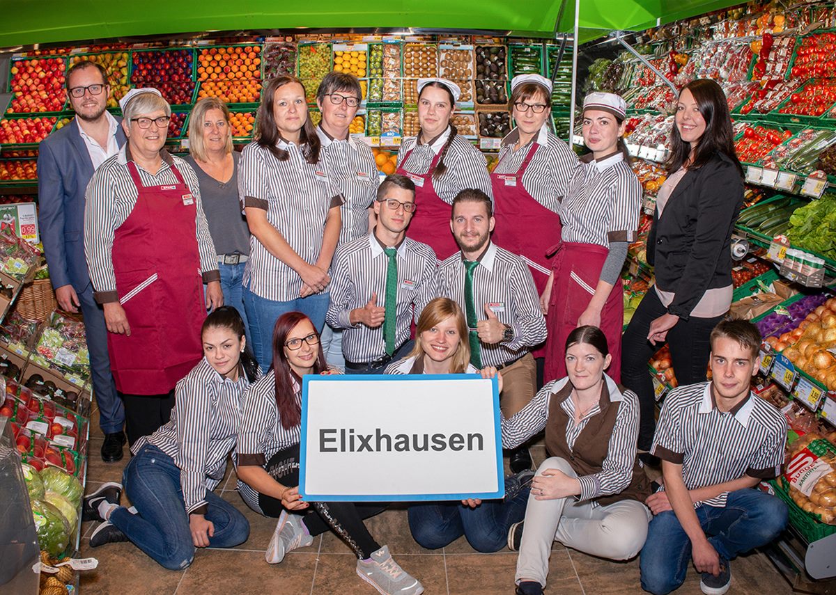 SPAR_Eröffnung_Elixhausen_Team