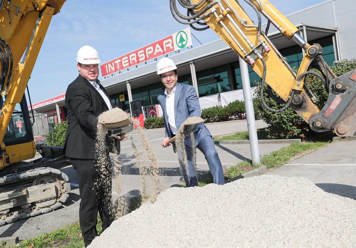 INTERSPAR-Braunau-Spatenstich