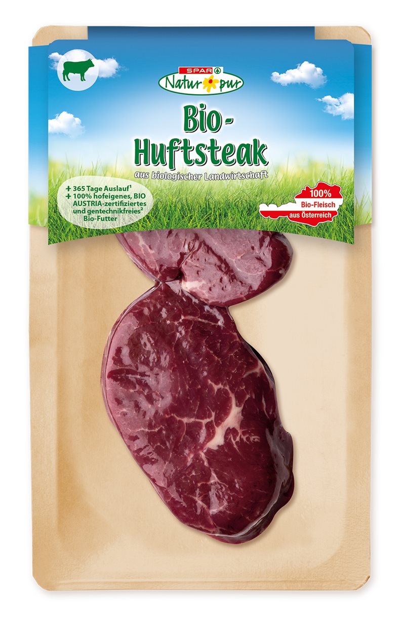 SPAR Natur pur  Bio-Huftsteak