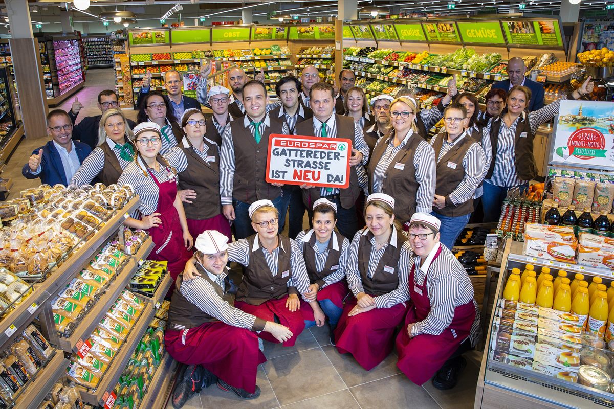 Das Team im EUROSPAR Gatterederstraße