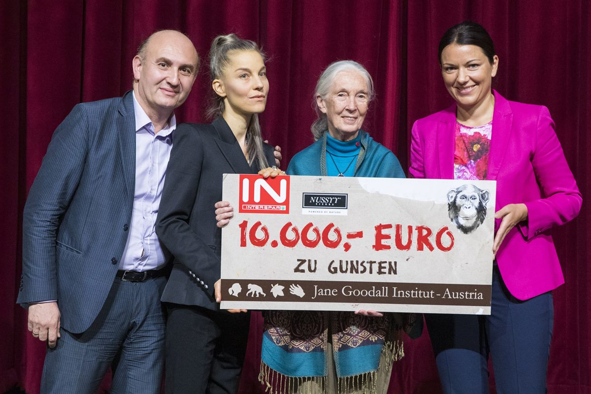 INTERSPAR Jane Goodall Scheck