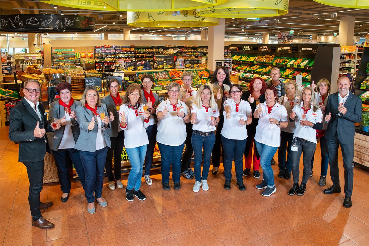 INTERSPAR Dienstjubiläum bei INTERSPAR Steyr