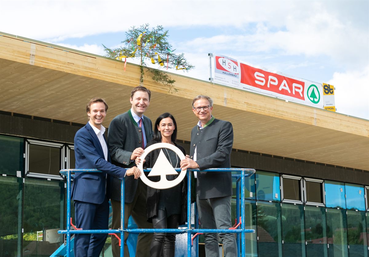 Gleichenfeier_Holzbau_SPAR_Frohnleiten