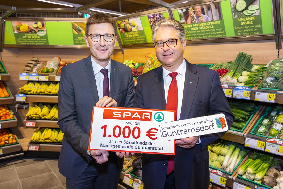 Spendenübergabe