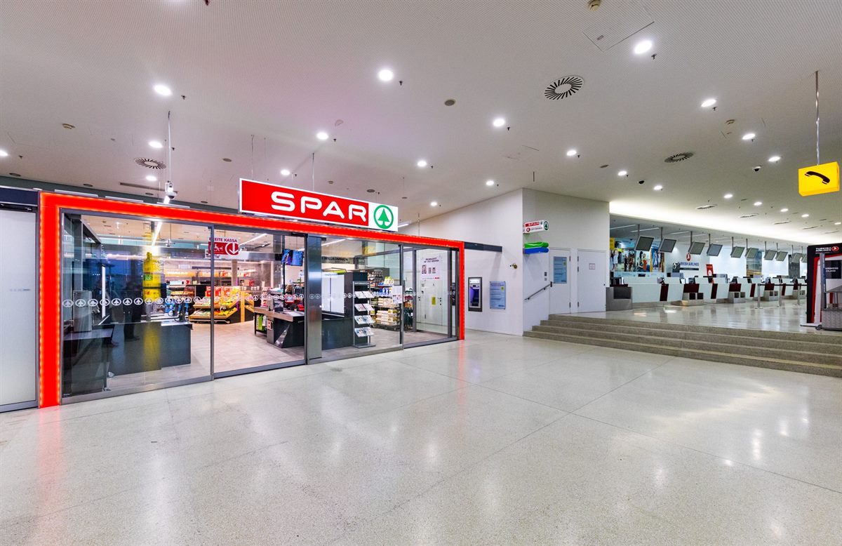 Eingang SPAR FLughafen