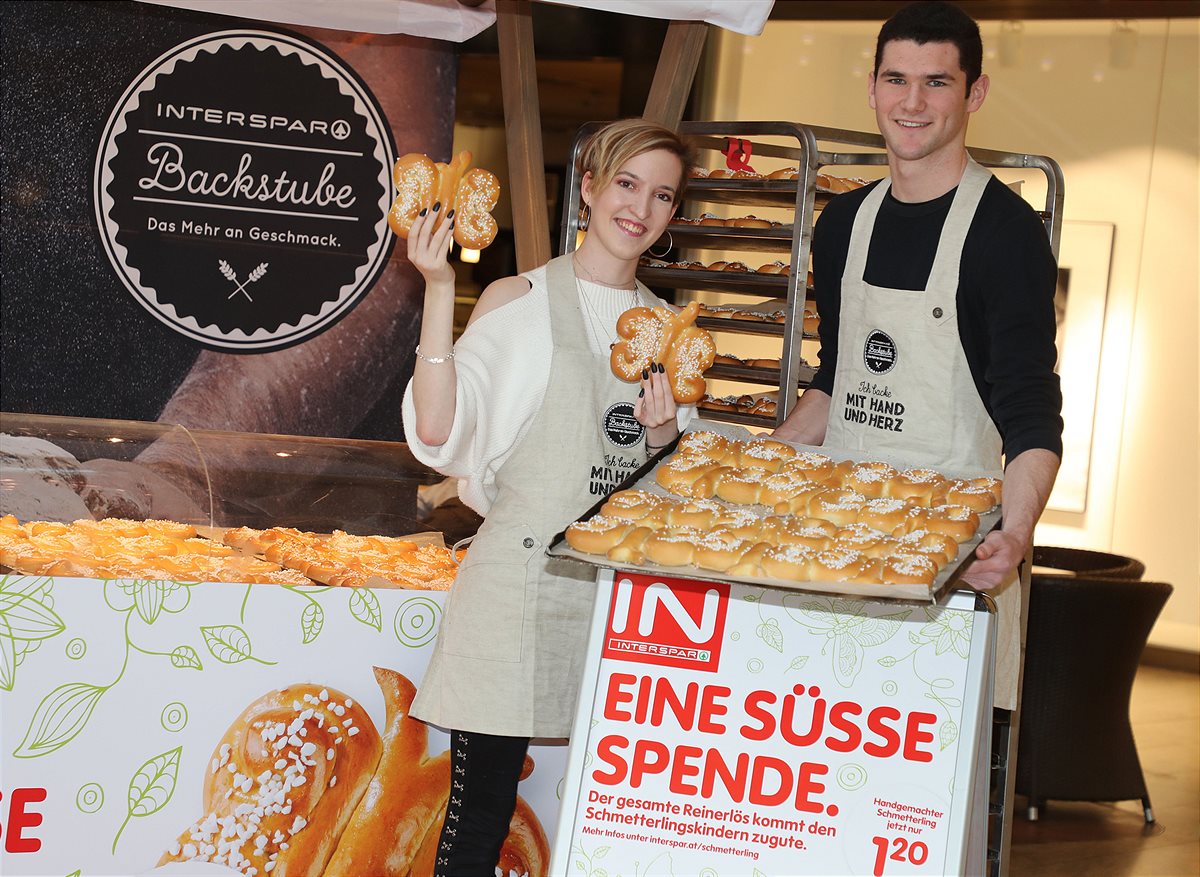 INTERSPAR-Schmetterlingsbrot