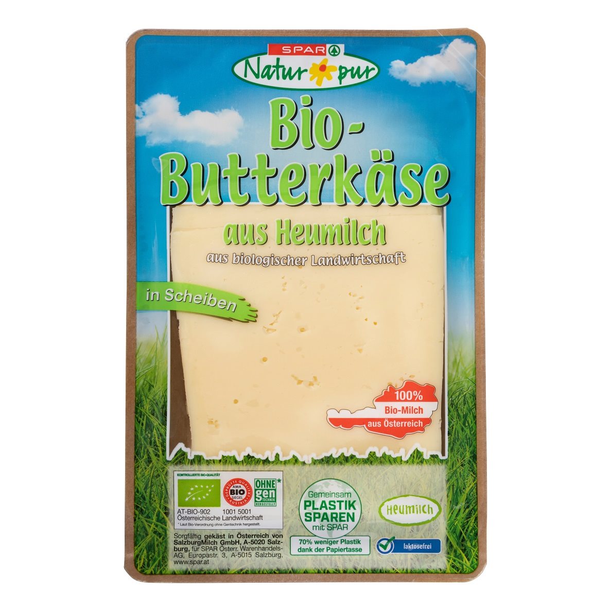 SPAR Naturpur Bio-Butterkäse
