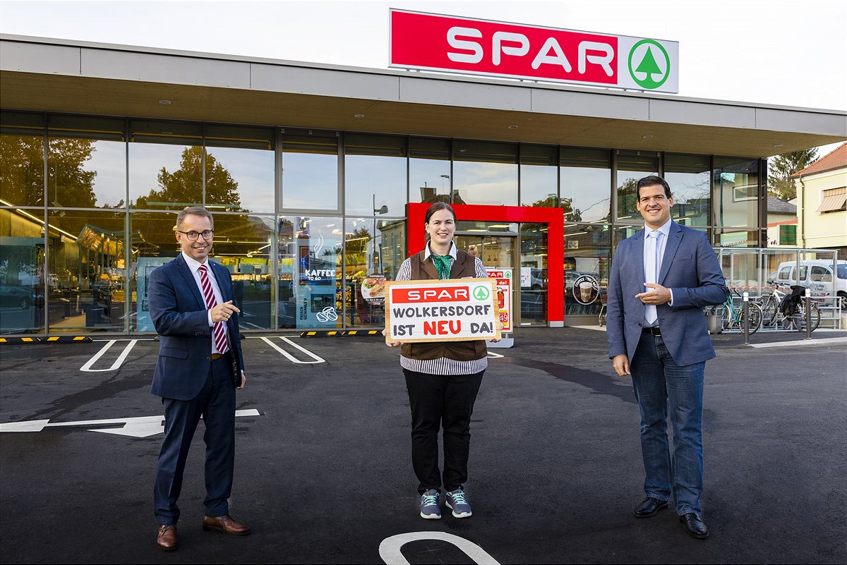 Willkommen im neuen SPAR-Supermarkt