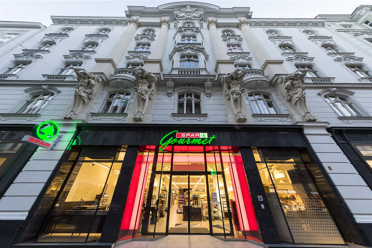 SPAR-Gourmet-Außenaufnahme