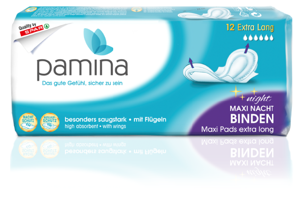 Pamina Maxi Nacht Binden 12 Stück