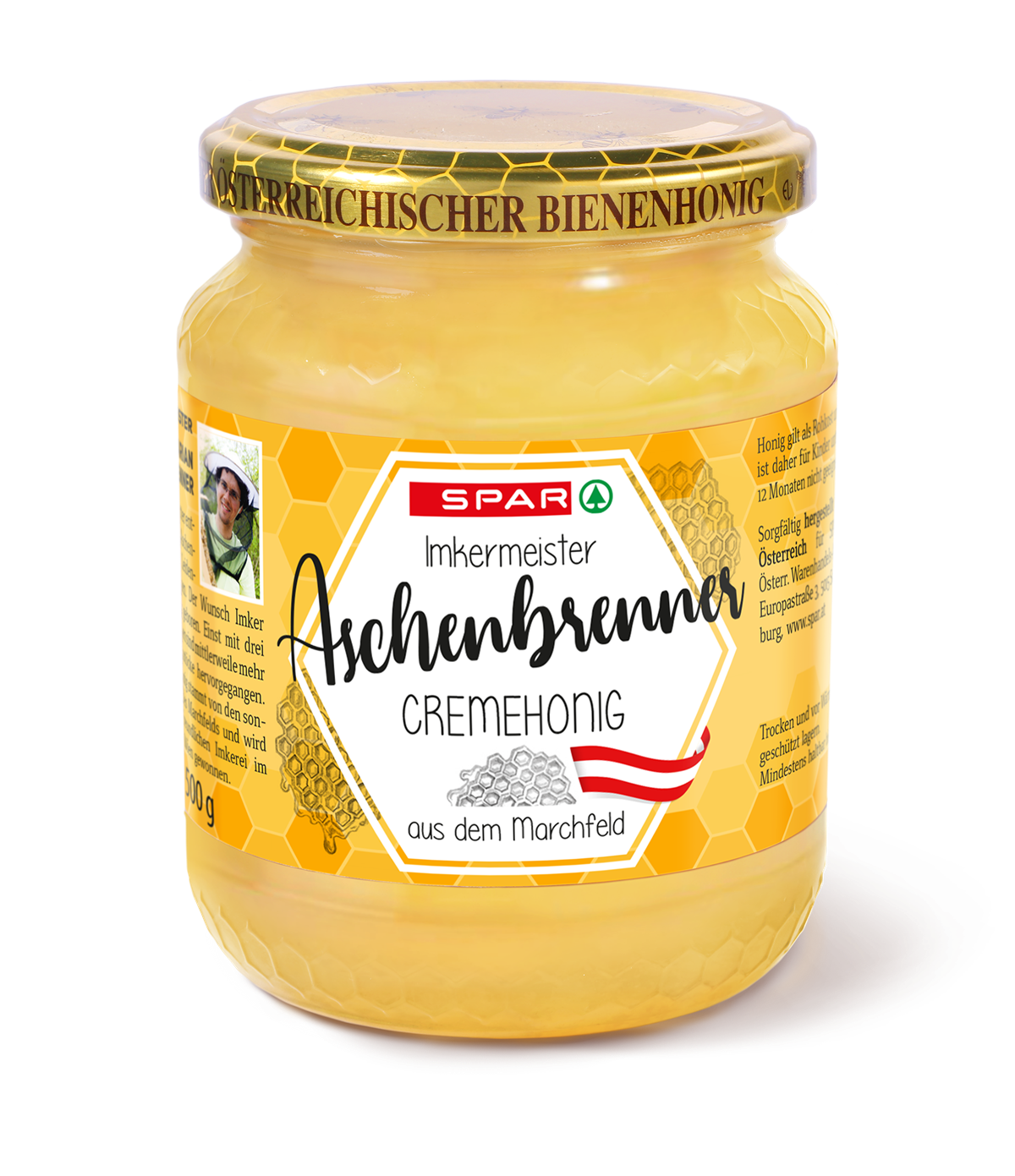 SPAR Imkermeister Aschenbrenner Cremehonig_Marchfeld