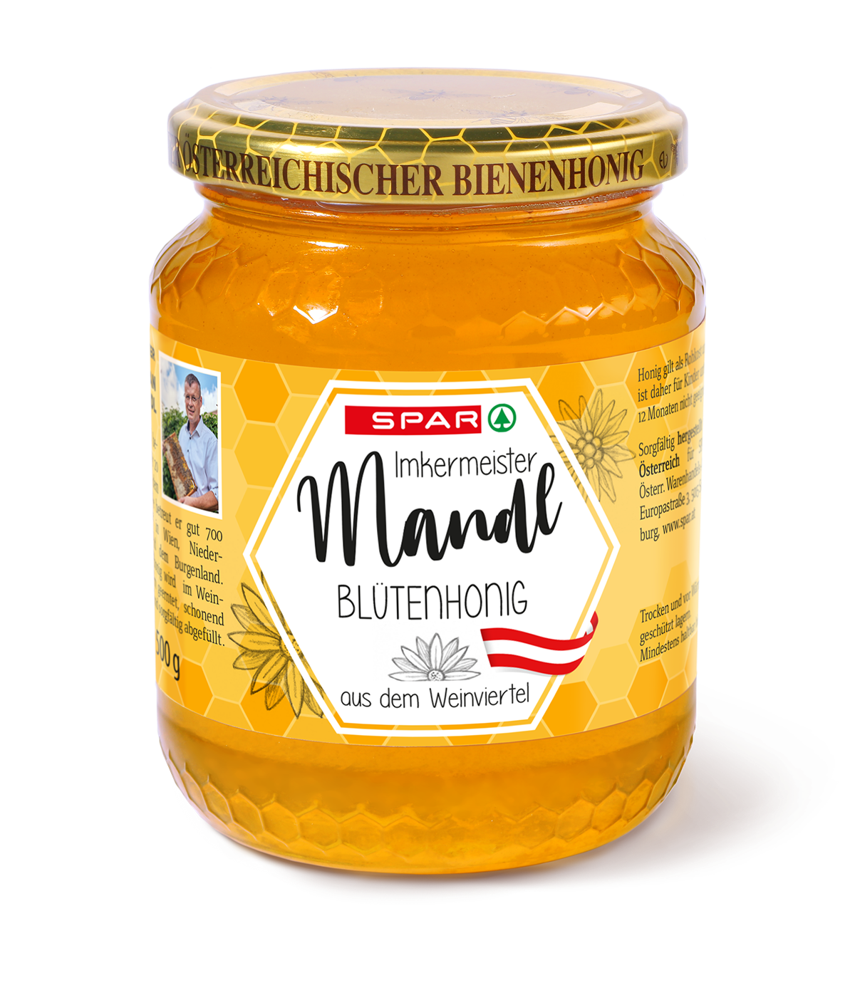 SPAR Imkermeister Mandl Blütenhonig _Weinviertel