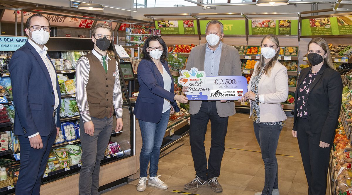 SPAR_Spende_EÖ_Faistenau_2021