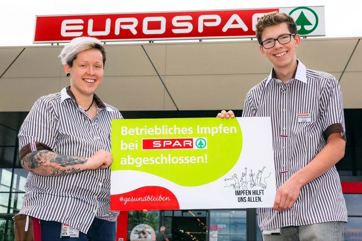 Betriebliche Impfaktion bei SPAR