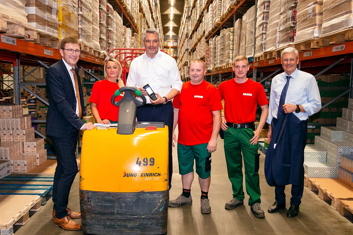 Führung durch die SPAR-Zentrale
