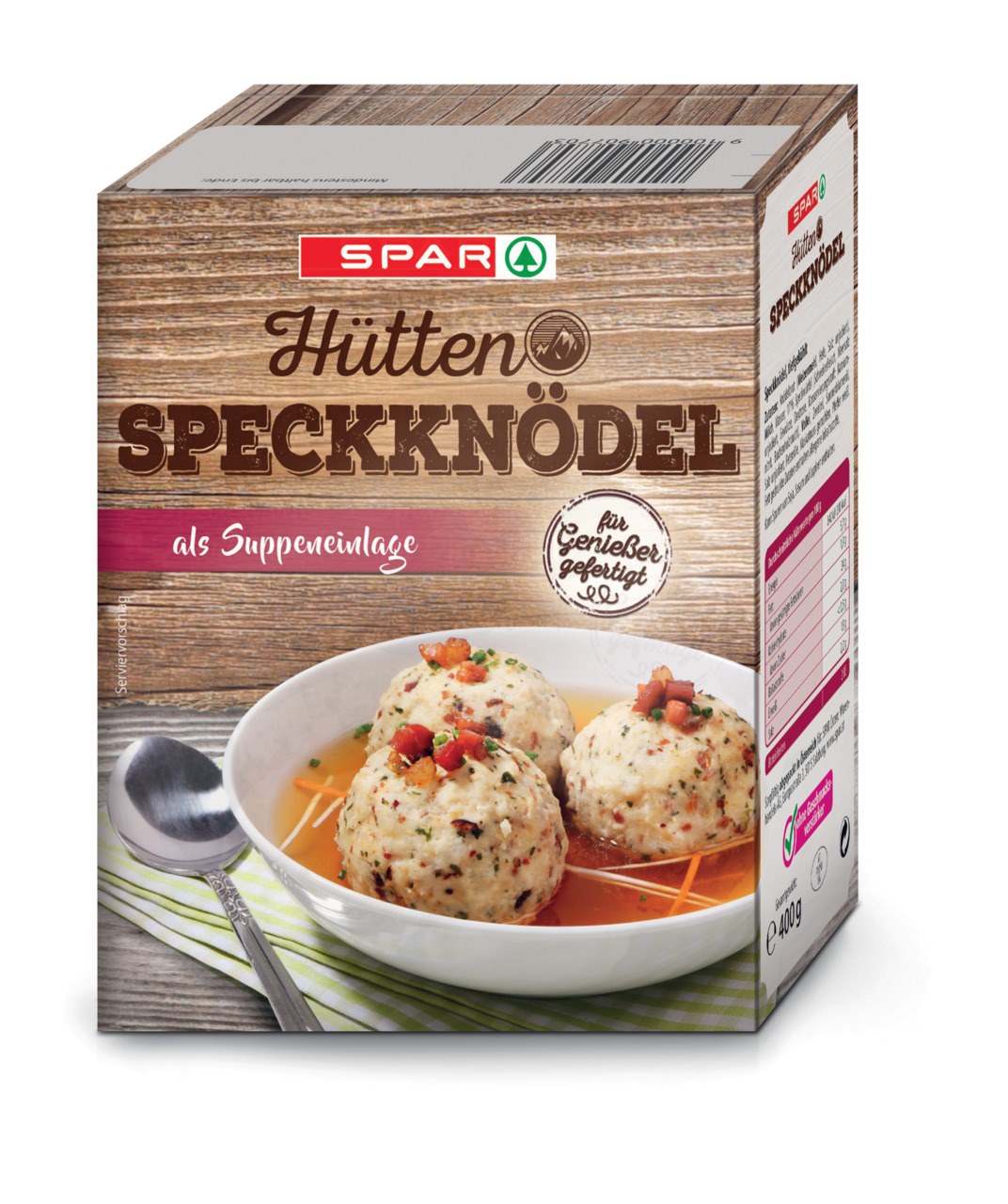 SPAR Hütten Speckknödel