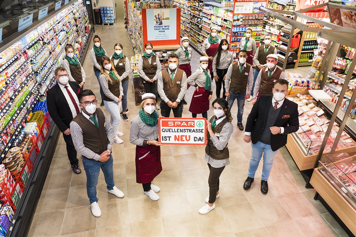 Willkommen im SPAR-Supermarkt Quellenstraße