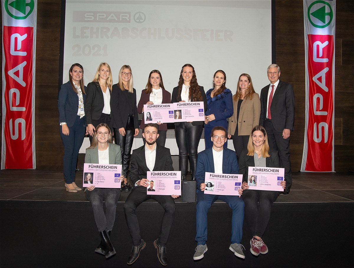 SPAR Lehrlinge Führerscheine Tirol