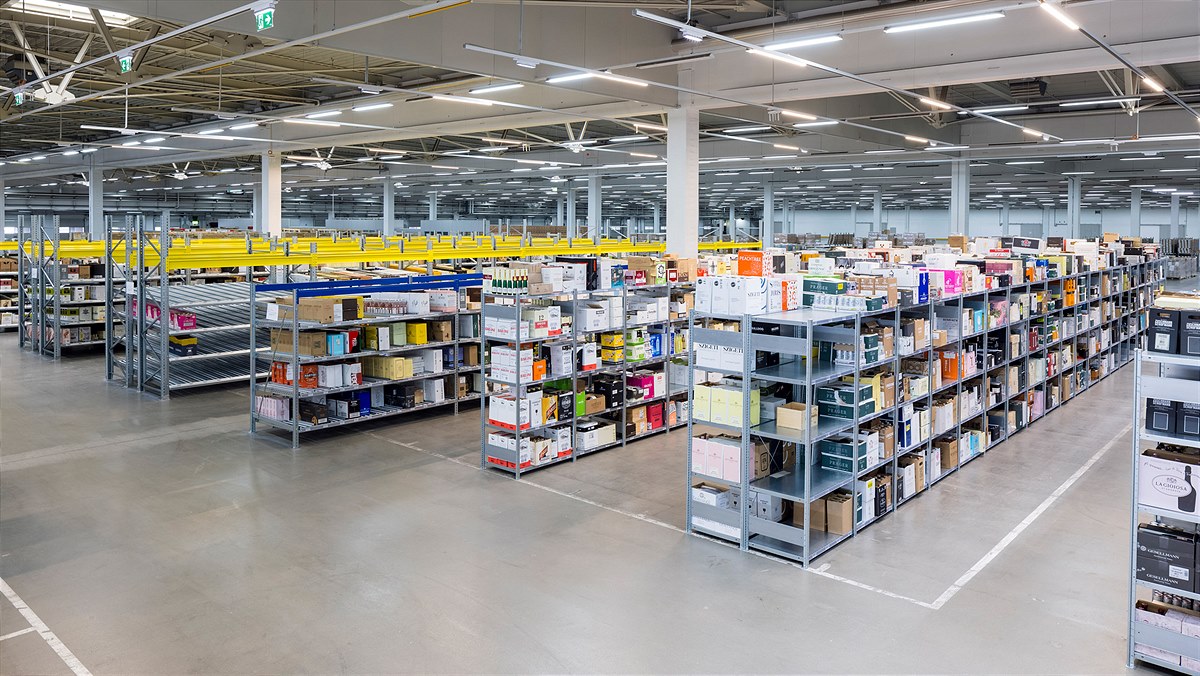 INTERSPAR-weinwelt-Lager
