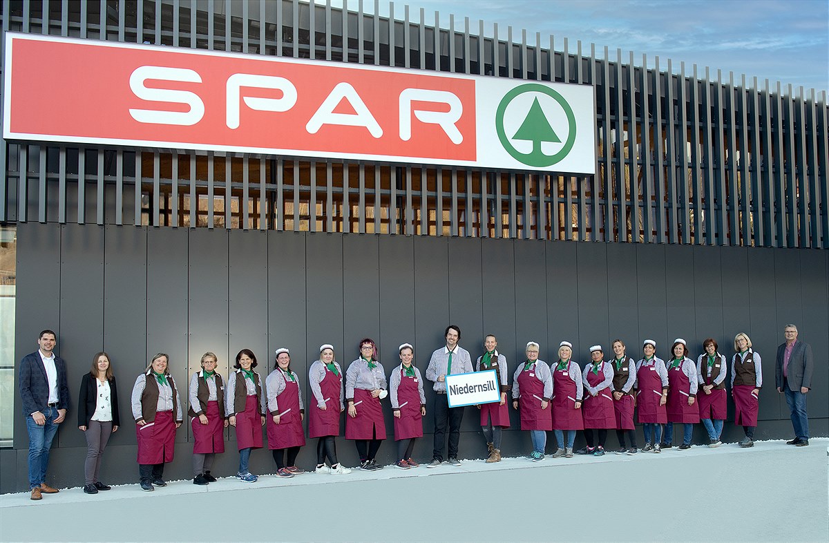 PA SPAR Eröffnung Leitner Niedernsill Team