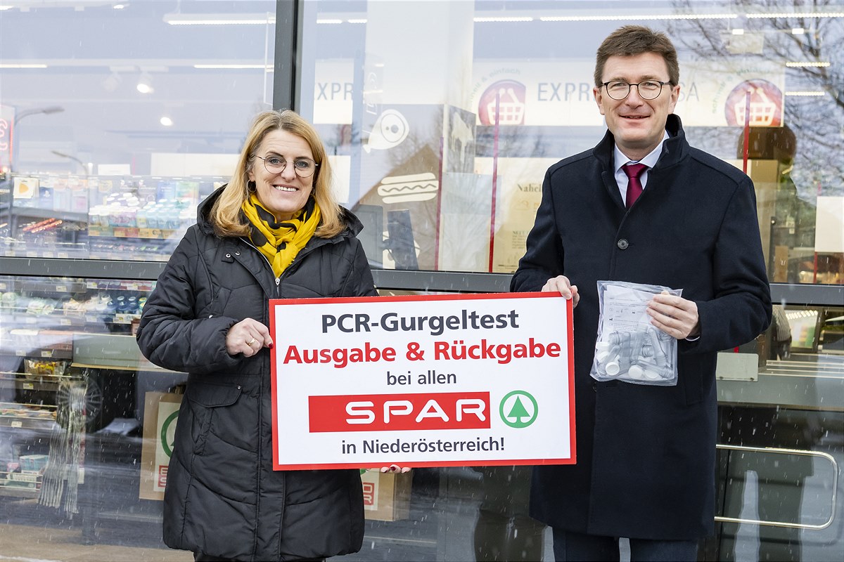 Proben-Abholung und -Rückgabe an allen SPAR-Standorten