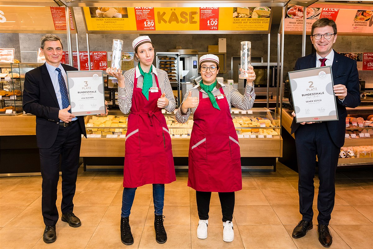 SPAR_Gratulation_zweiter dritter Platz