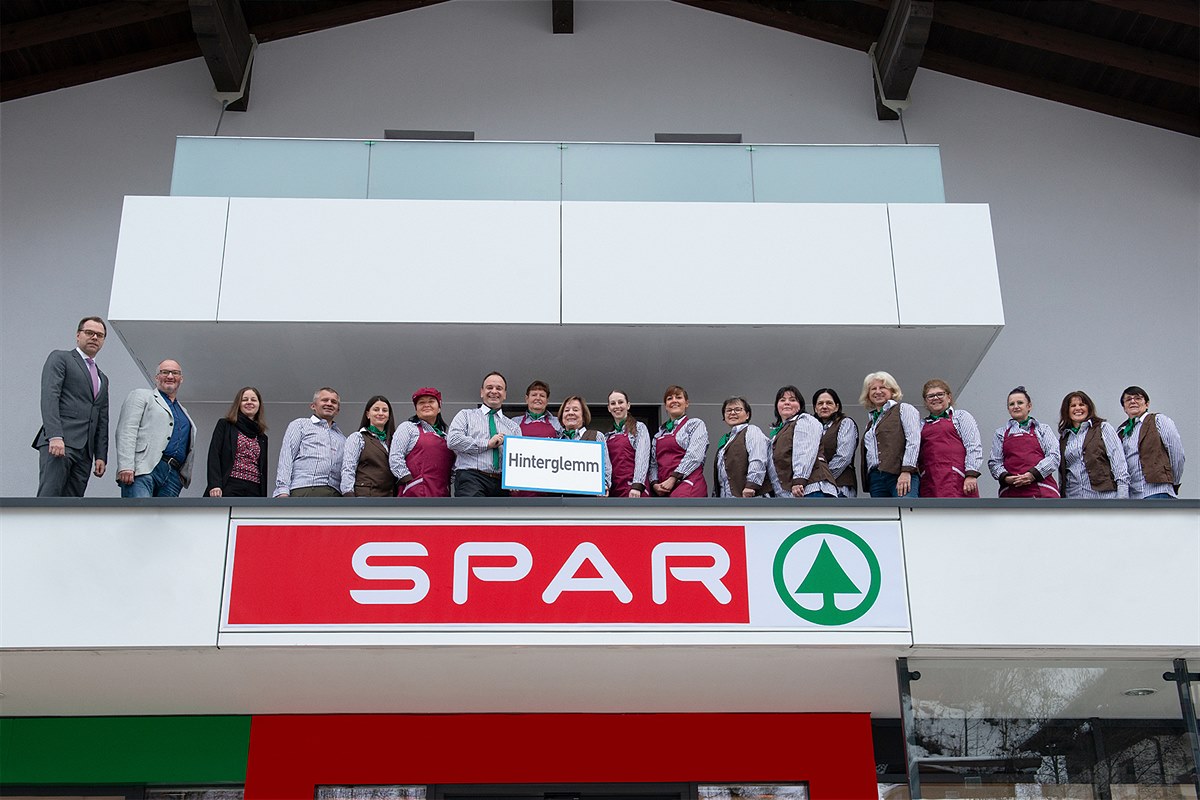 SPAR Eröffnung Schrümpf Hinterglemm Team