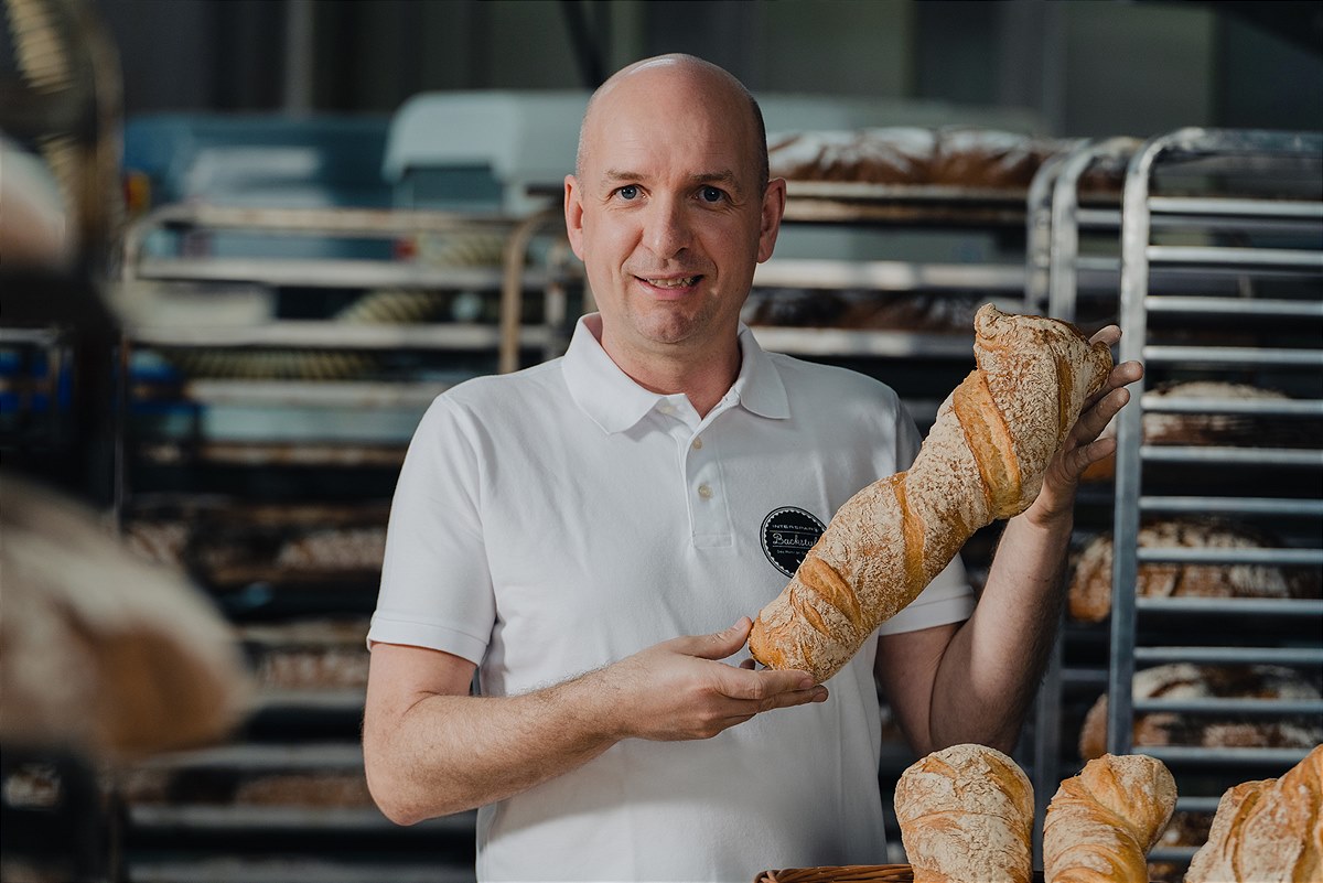Bäckereileiter Hans Jürgen Kölly