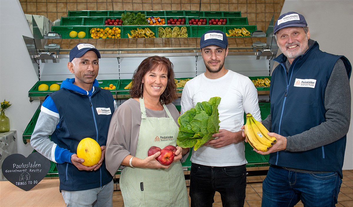 SPAR neues Obst-Gemüseregal Paulusladen