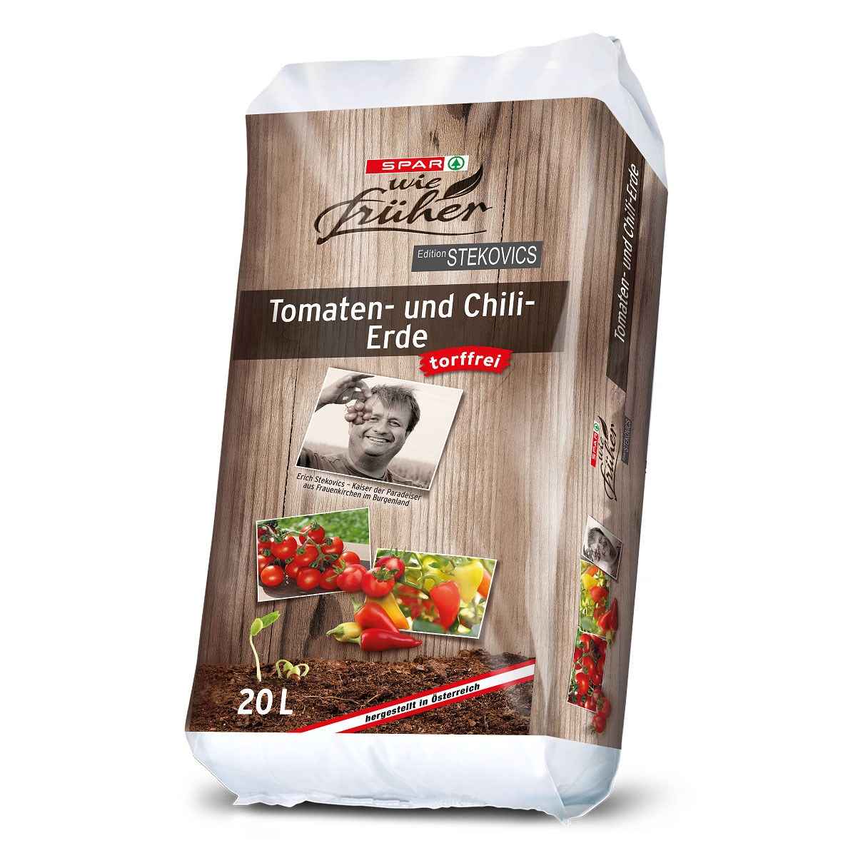 SPAR wie früher Edition Stekovics Tomaten- und Chili-Erde 20 Liter