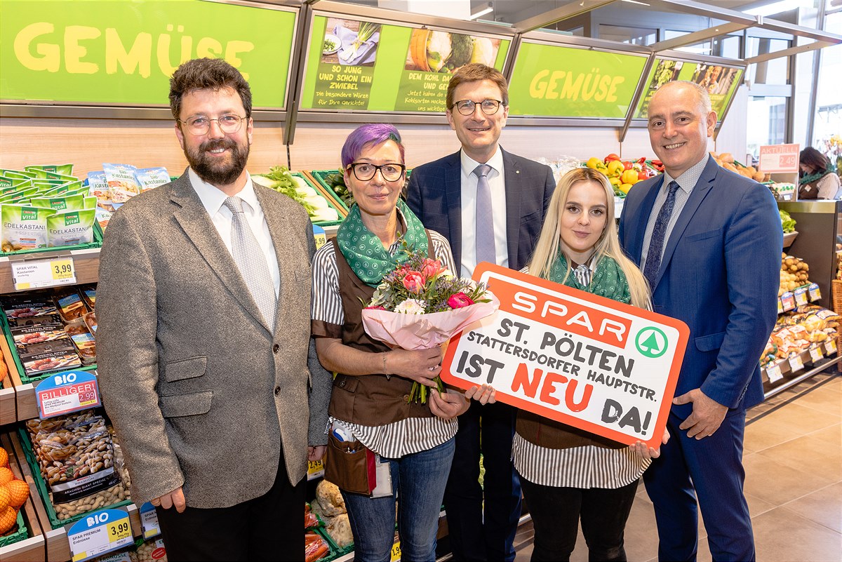 Willkommen im neuen SPAR-Supermarkt
