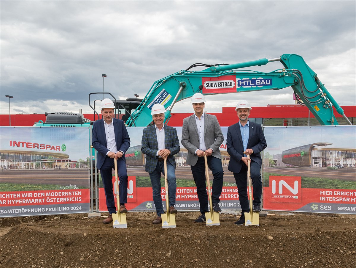 Spatenstich INTERSPAR Leibnitz