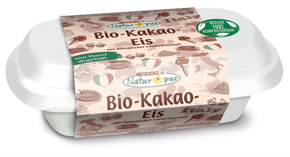 SPAR Natur*pur Bio-Kakao-Eis