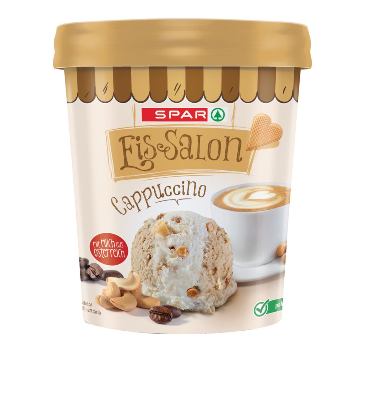 SPAR Eissalon Cappuccino
