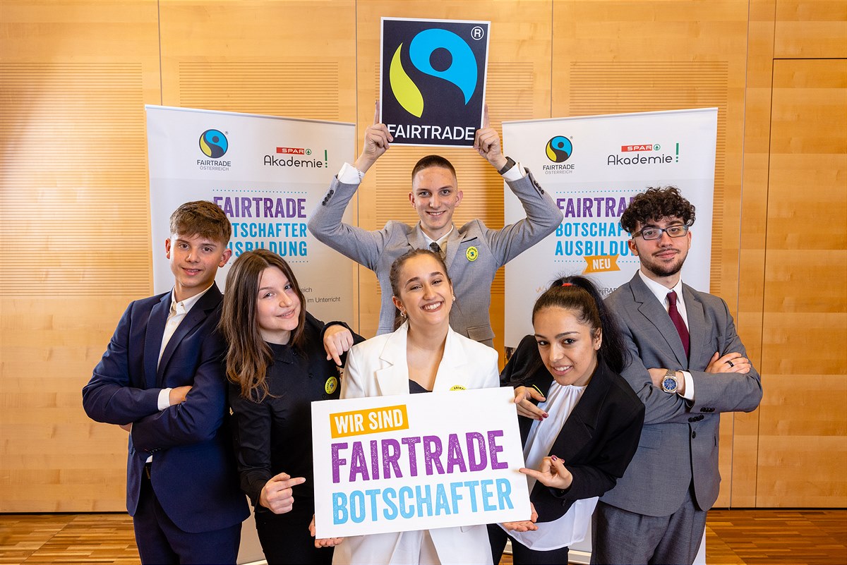 SPAR-Lehrlinge sind FAIRTRADE Botschafter:innen 