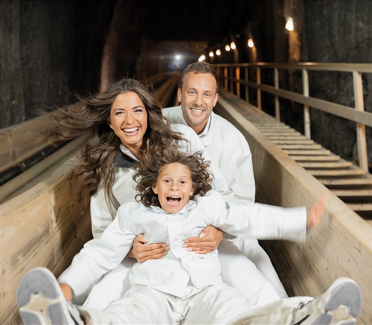 SPAR Salzwelten Familienkooperation Imagebild Keyrutsche