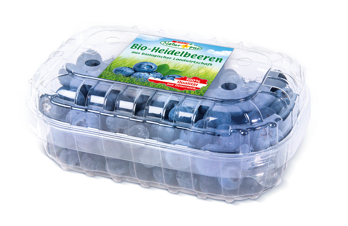 SPAR Natur*pur Bio-Heidelbeeren