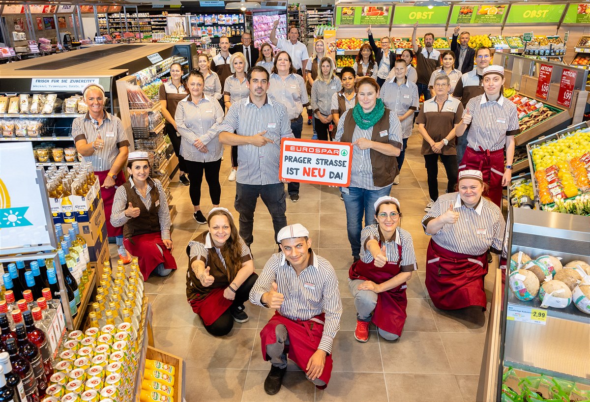 Das Team im EUROSPAR Prager Straße