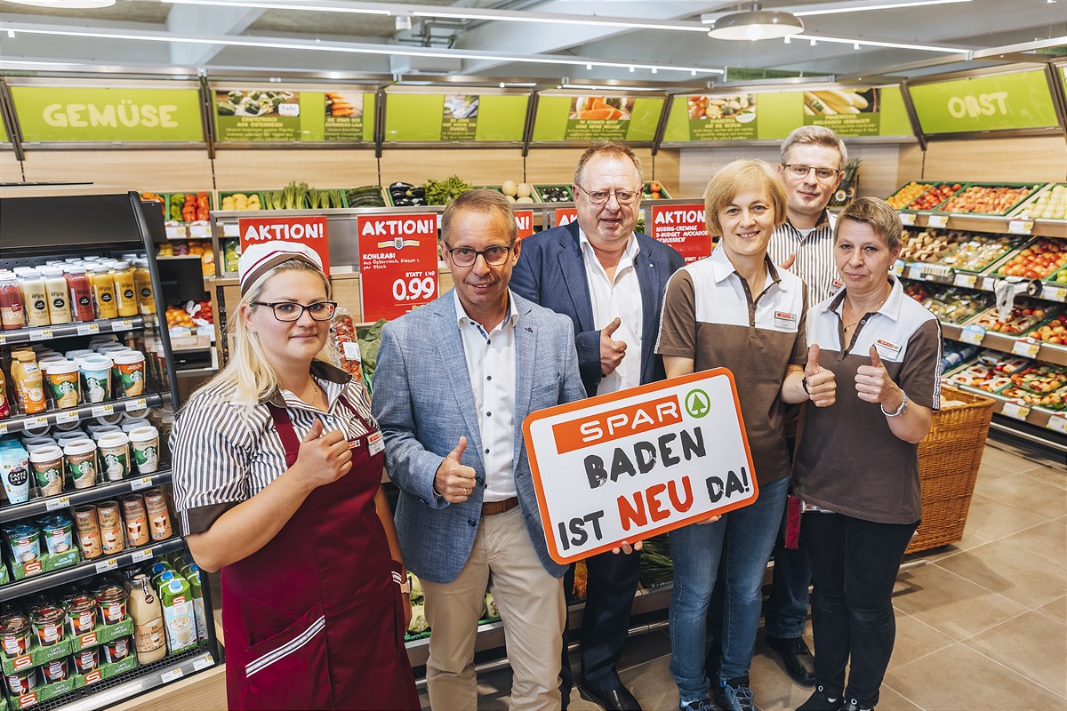 Willkommen im neuen SPAR-Supermarkt
