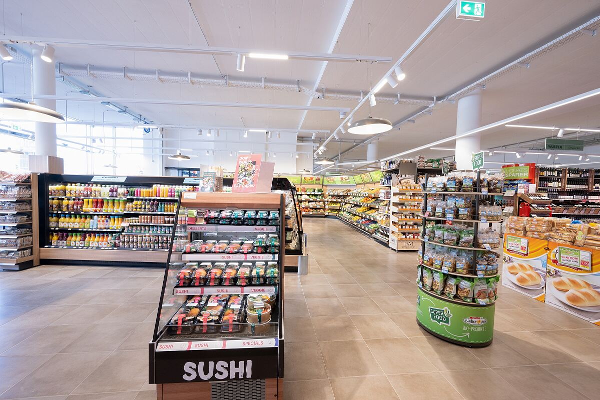 SPAR Alles neu EUROSPAR Hall-West Sortiment