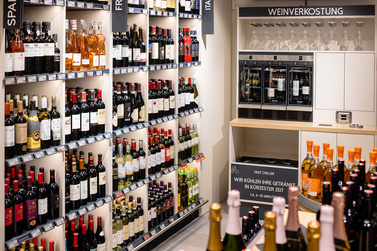 Weinabteilung