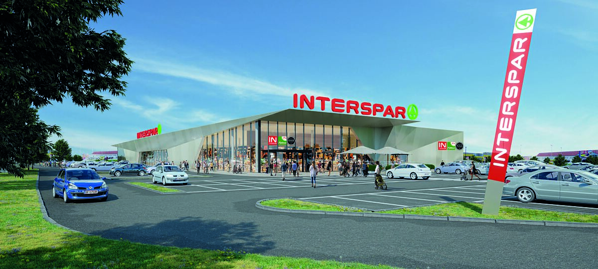 INTERSPAR-Gänserndorf Visualisierung