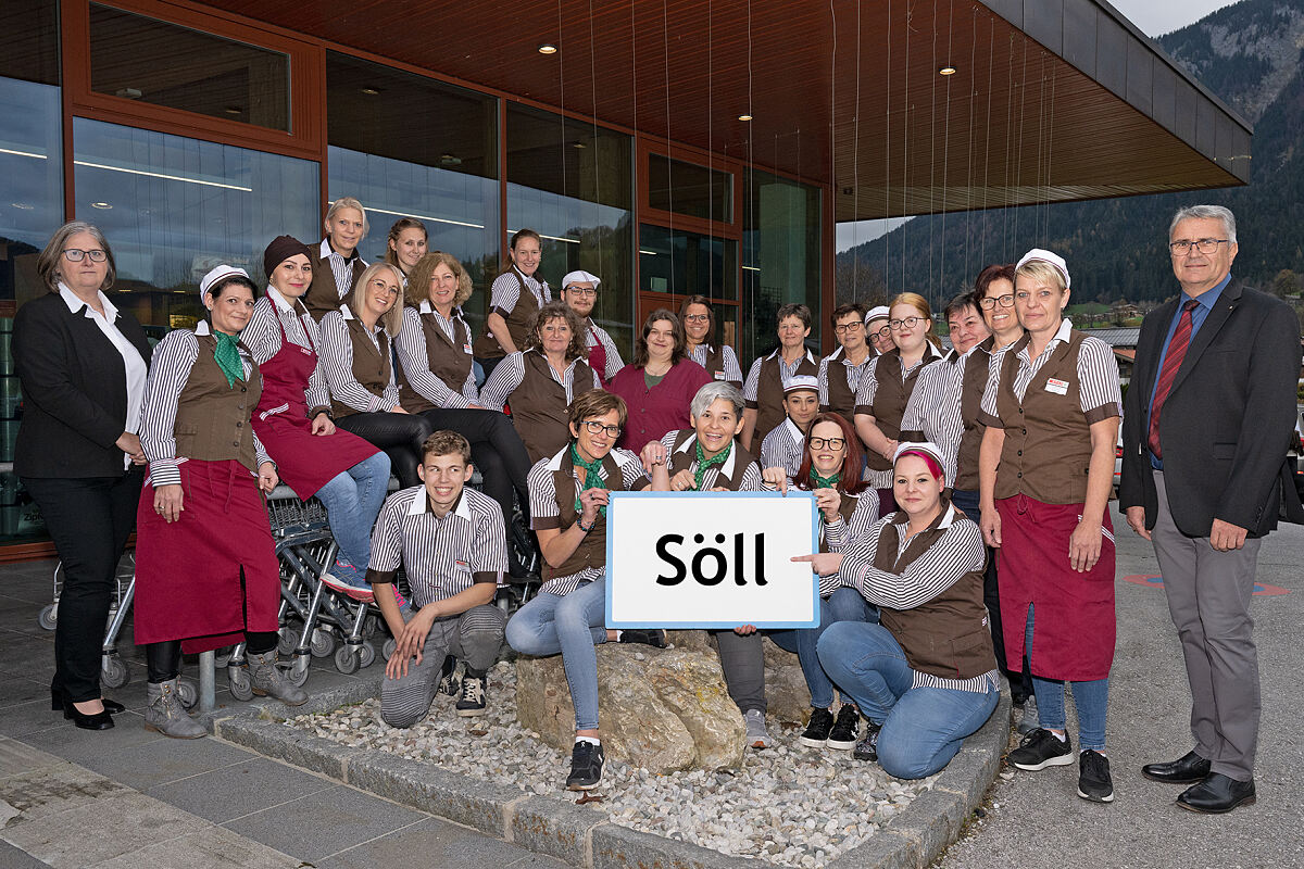 SPAR Kauffrau Nina Wallner Söll_Team