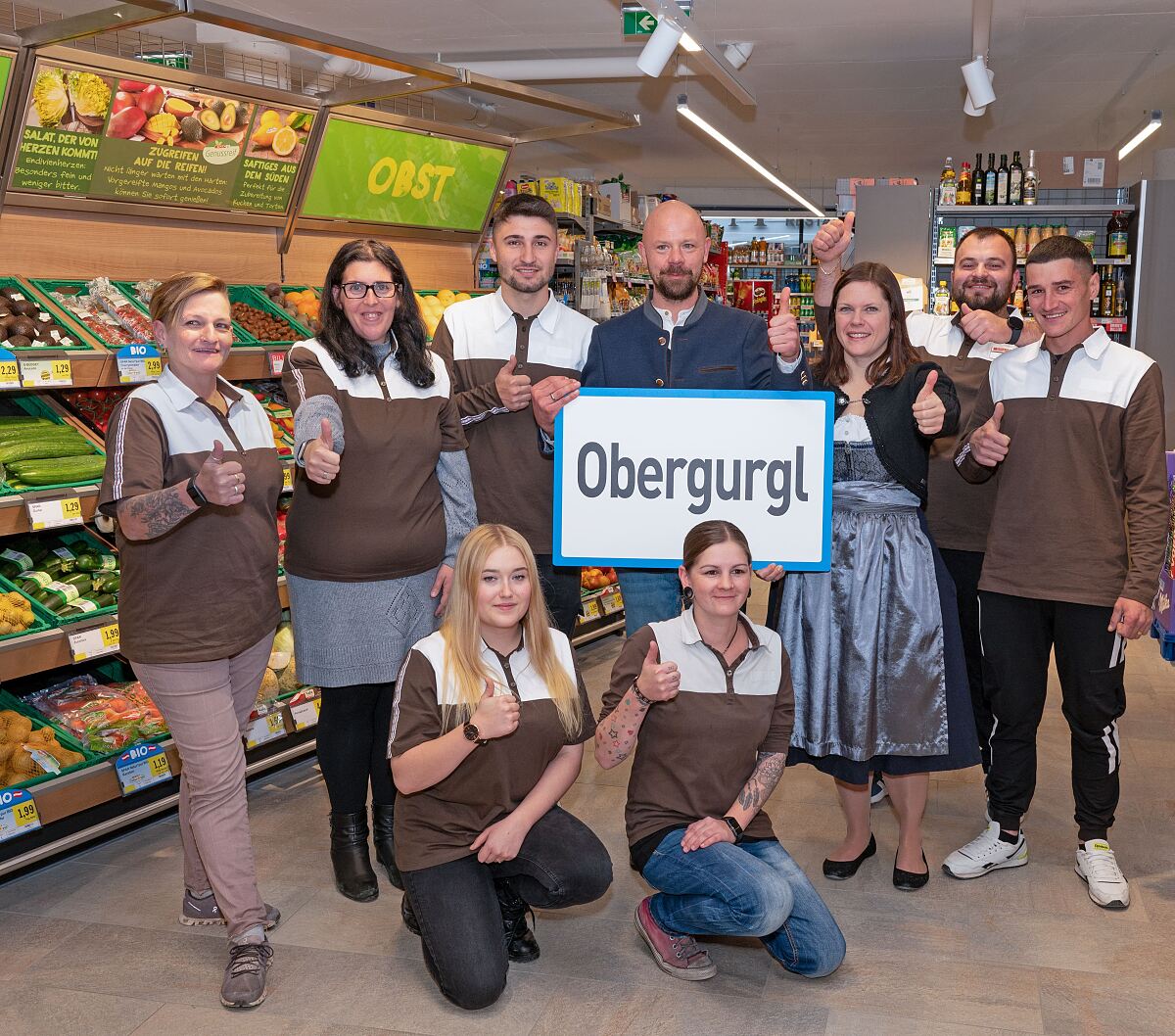 SPAR Eröffnung Grüner Obergurgl_Team