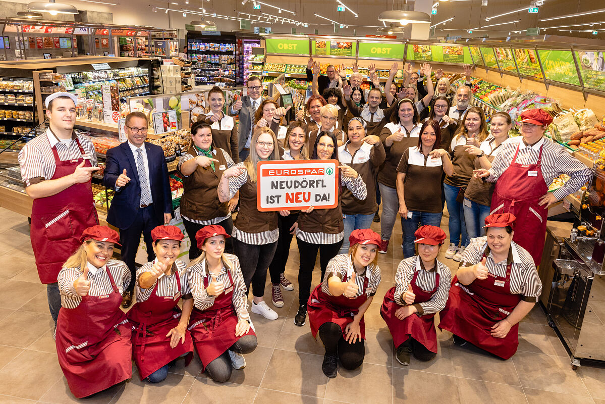 Willkommen im EUROSPAR-Markt Neudörfl