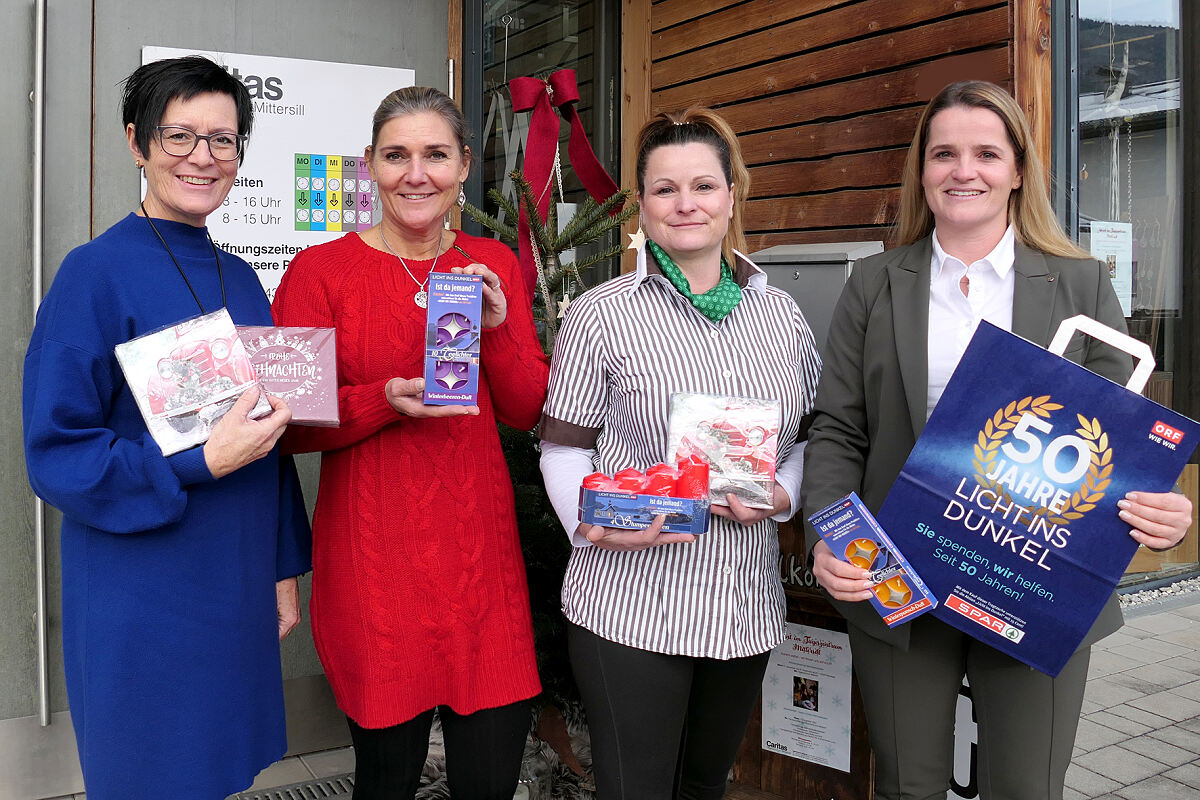 PR_Foto Licht ins Dunkel Caritas Zentrum Mittersill & SPAR