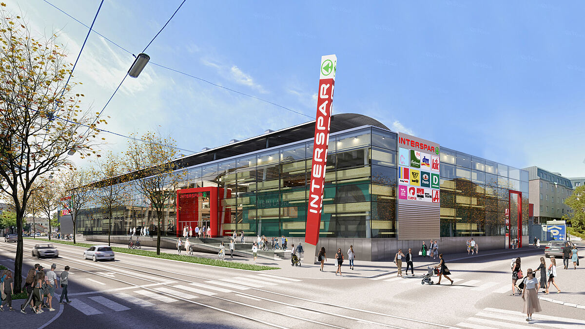 INTERSPAR-Sandleitengasse Baumeistergasse