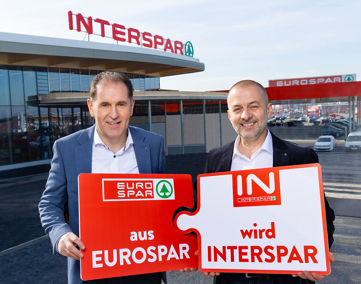Aus EUROSPAR wird INTERSPAR